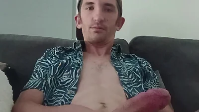 Young guy with his XXL jerks off with big cumshot