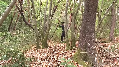 Officer Bullet - Ass Fucked and Edged in the Middle of the Woods