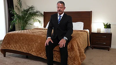 BoyForSale - James Blond obeys orders for sex from Master Reece Scott