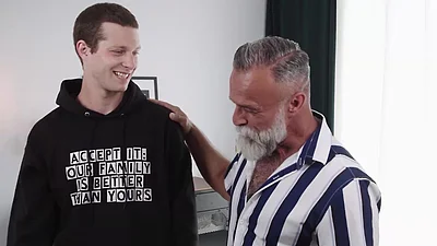 HETEROFLEXIBLE - Twink Benjamin Blue Lets Stepdad Daddy John Fuck Him To Learn How To Please Girls