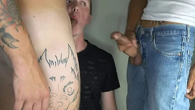 Andrew Powers Gets Gangbanged And Creampied By Four Dominative Studs Full Movie - Pig Bottoms