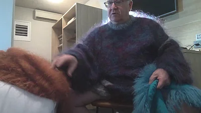 Mohair masturbation