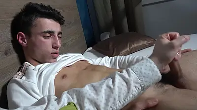 Handsome Czech Boy With Abs Gets Handjob by Stranger